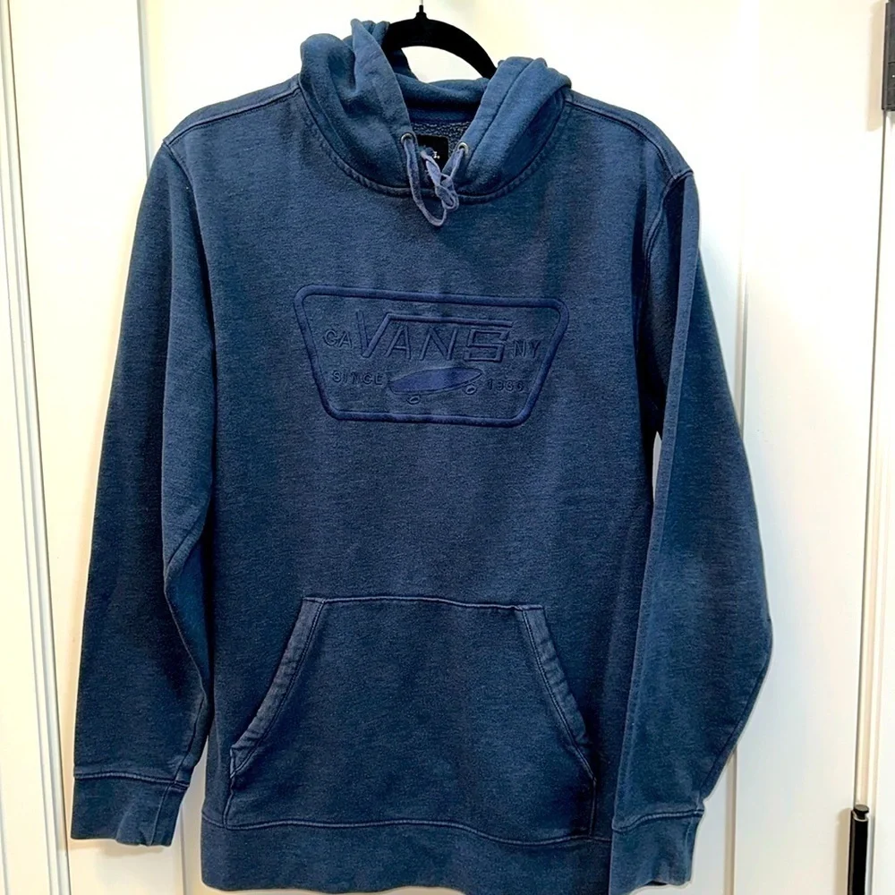 VANS Hoodie Navy Blue size Small GUC - Picture 2 of 4